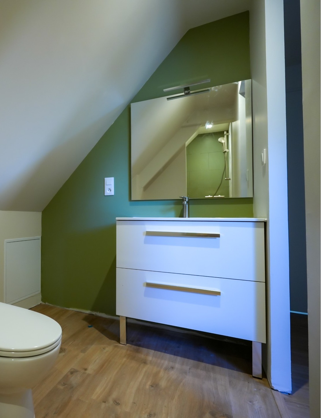 Salle d'eau rénovée